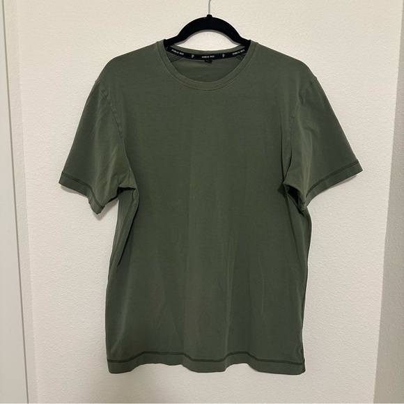 Public Rec Go To Crew T Shirt Short Sleeves Size Medium Men’s Army Green Color - Picture 2 of 8